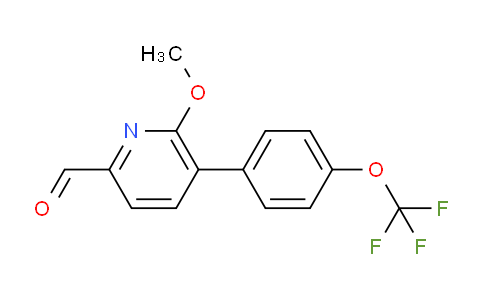 AM36086 | 1261654-91-4 | 6-Methoxy-5-(4-(trifluoromethoxy)phenyl)picolinaldehyde