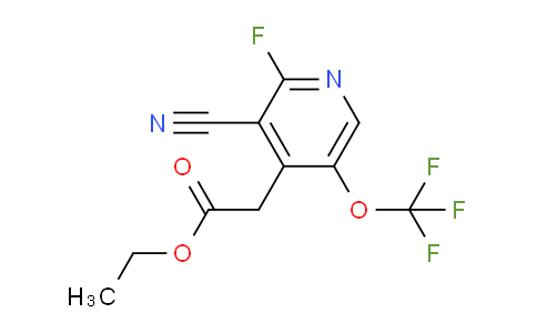 AM36087 | 1806245-73-7 | Ethyl 3-cyano-2-fluoro-5-(trifluoromethoxy)pyridine-4-acetate