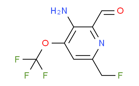 AM36090 | 1806192-12-0 | 3-Amino-6-(fluoromethyl)-4-(trifluoromethoxy)pyridine-2-carboxaldehyde