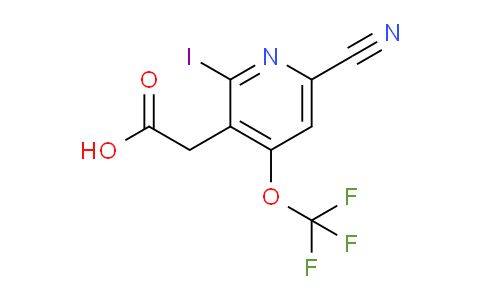 AM36094 | 1806120-01-3 | 6-Cyano-2-iodo-4-(trifluoromethoxy)pyridine-3-acetic acid