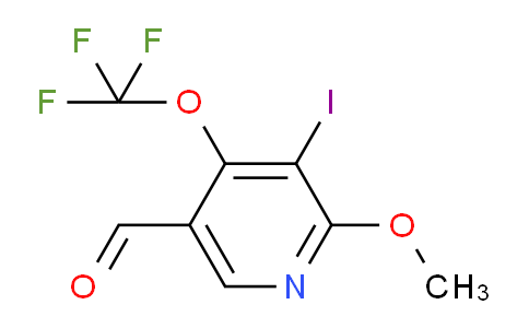 AM36095 | 1804645-47-3 | 3-Iodo-2-methoxy-4-(trifluoromethoxy)pyridine-5-carboxaldehyde