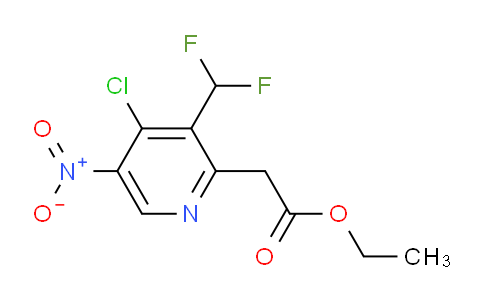 AM36098 | 1807064-91-0 | Ethyl 4-chloro-3-(difluoromethyl)-5-nitropyridine-2-acetate
