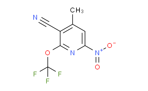 AM36103 | 1803660-39-0 | 3-Cyano-4-methyl-6-nitro-2-(trifluoromethoxy)pyridine
