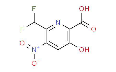 AM36104 | 1805206-78-3 | 2-(Difluoromethyl)-5-hydroxy-3-nitropyridine-6-carboxylic acid
