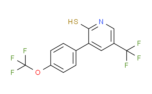 AM36107 | 1261833-71-9 | 2-Mercapto-3-(4-(trifluoromethoxy)phenyl)-5-(trifluoromethyl)pyridine