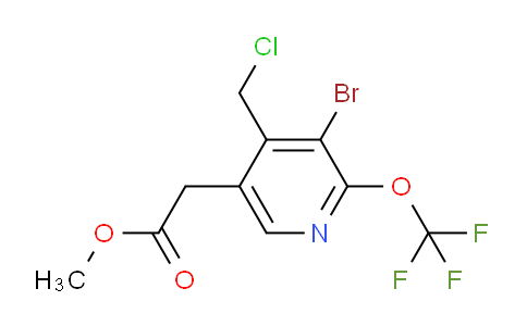 AM36116 | 1806217-95-7 | Methyl 3-bromo-4-(chloromethyl)-2-(trifluoromethoxy)pyridine-5-acetate