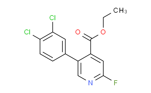 AM36118 | 1361886-15-8 | Ethyl 5-(3,4-dichlorophenyl)-2-fluoroisonicotinate