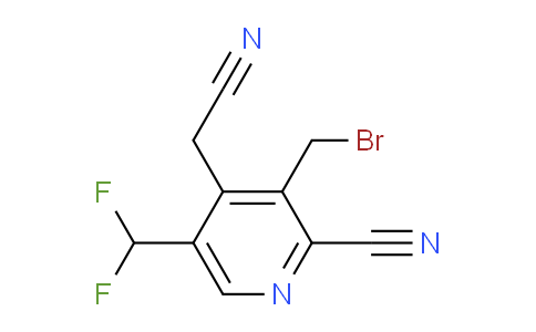 AM36128 | 1807126-20-0 | 3-(Bromomethyl)-2-cyano-5-(difluoromethyl)pyridine-4-acetonitrile