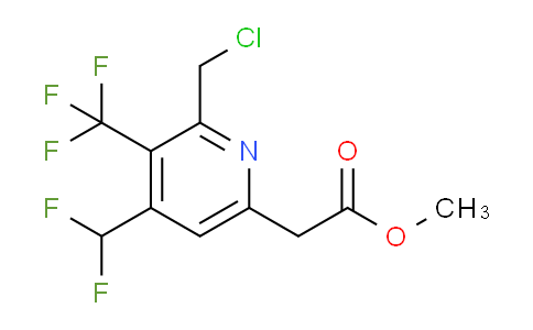AM36131 | 1361807-55-7 | Methyl 2-(chloromethyl)-4-(difluoromethyl)-3-(trifluoromethyl)pyridine-6-acetate