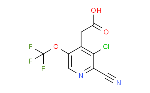 AM36132 | 1803910-41-9 | 3-Chloro-2-cyano-5-(trifluoromethoxy)pyridine-4-acetic acid