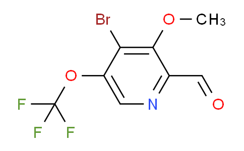 AM36136 | 1803464-37-0 | 4-Bromo-3-methoxy-5-(trifluoromethoxy)pyridine-2-carboxaldehyde