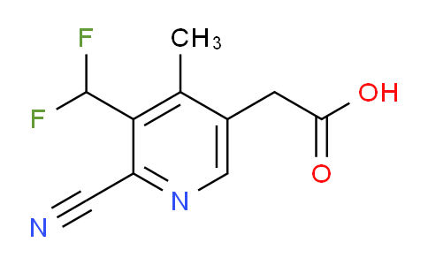 AM36138 | 1804418-29-8 | 2-Cyano-3-(difluoromethyl)-4-methylpyridine-5-acetic acid