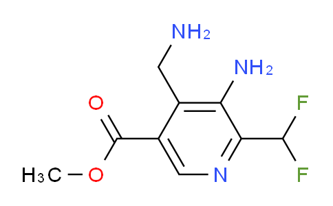 Methyl 3-amino-4-(aminomethyl)-2-(difluoromethyl)pyridine-5-carboxylate