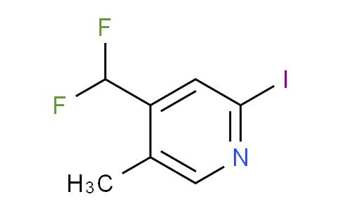 4-(Difluoromethyl)-2-iodo-5-methylpyridine
