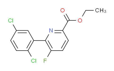 Ethyl 6-(2,5-dichlorophenyl)-5-fluoropicolinate