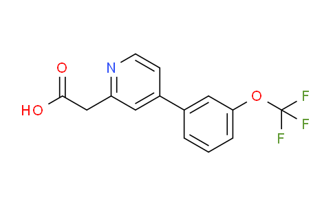 4-(3-(Trifluoromethoxy)phenyl)pyridine-2-acetic acid