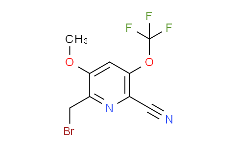 AM36170 | 1804787-65-2 | 2-(Bromomethyl)-6-cyano-3-methoxy-5-(trifluoromethoxy)pyridine