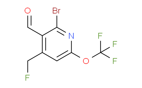 AM36175 | 1803528-40-6 | 2-Bromo-4-(fluoromethyl)-6-(trifluoromethoxy)pyridine-3-carboxaldehyde
