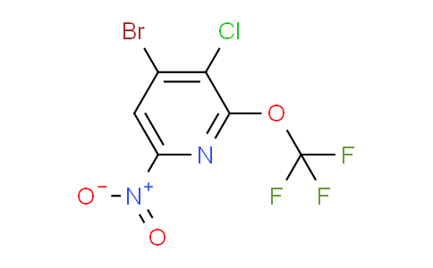 AM36183 | 1803993-24-9 | 4-Bromo-3-chloro-6-nitro-2-(trifluoromethoxy)pyridine