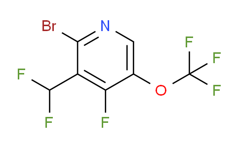 AM36193 | 1806213-88-6 | 2-Bromo-3-(difluoromethyl)-4-fluoro-5-(trifluoromethoxy)pyridine