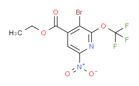 AM36194 | 1804654-85-0 | Ethyl 3-bromo-6-nitro-2-(trifluoromethoxy)pyridine-4-carboxylate
