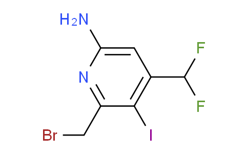 AM36199 | 1805338-10-6 | 6-Amino-2-(bromomethyl)-4-(difluoromethyl)-3-iodopyridine