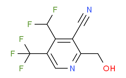 3-Cyano-4-(difluoromethyl)-5-(trifluoromethyl)pyridine-2-methanol