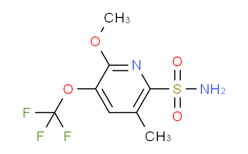 AM36214 | 1804802-34-3 | 2-Methoxy-5-methyl-3-(trifluoromethoxy)pyridine-6-sulfonamide