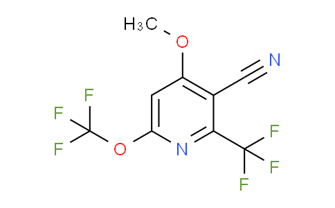 AM36235 | 1804331-36-9 | 3-Cyano-4-methoxy-6-(trifluoromethoxy)-2-(trifluoromethyl)pyridine