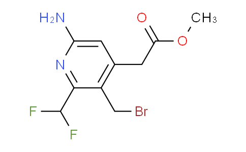 AM36243 | 1804721-04-7 | Methyl 6-amino-3-(bromomethyl)-2-(difluoromethyl)pyridine-4-acetate