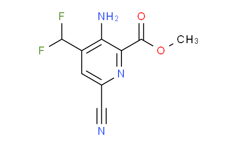 AM36251 | 1806837-39-7 | Methyl 3-amino-6-cyano-4-(difluoromethyl)pyridine-2-carboxylate