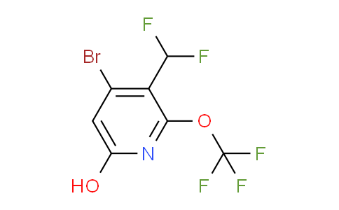 AM36252 | 1806088-98-1 | 4-Bromo-3-(difluoromethyl)-6-hydroxy-2-(trifluoromethoxy)pyridine