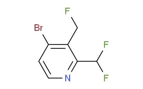 AM36256 | 1804751-80-1 | 4-Bromo-2-(difluoromethyl)-3-(fluoromethyl)pyridine