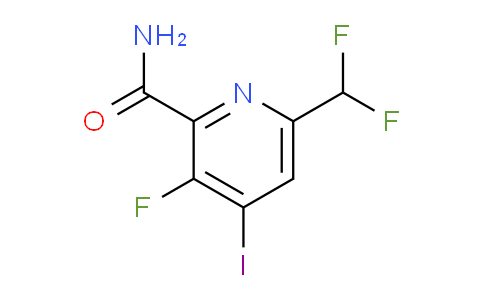 AM36262 | 1805582-62-0 | 6-(Difluoromethyl)-3-fluoro-4-iodopyridine-2-carboxamide