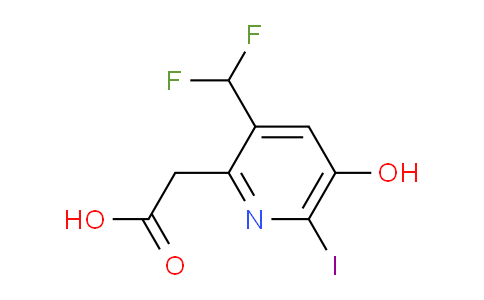 AM36266 | 1806939-12-7 | 3-(Difluoromethyl)-5-hydroxy-6-iodopyridine-2-acetic acid