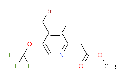 AM36268 | 1806738-25-9 | Methyl 4-(bromomethyl)-3-iodo-5-(trifluoromethoxy)pyridine-2-acetate