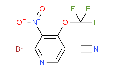 2-Bromo-5-cyano-3-nitro-4-(trifluoromethoxy)pyridine
