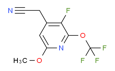 3-Fluoro-6-methoxy-2-(trifluoromethoxy)pyridine-4-acetonitrile