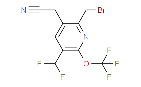 AM36280 | 1805309-01-6 | 2-(Bromomethyl)-5-(difluoromethyl)-6-(trifluoromethoxy)pyridine-3-acetonitrile