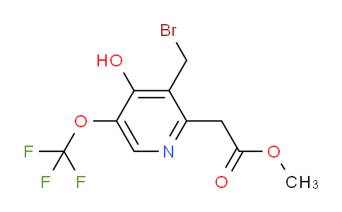AM36284 | 1803964-91-1 | Methyl 3-(bromomethyl)-4-hydroxy-5-(trifluoromethoxy)pyridine-2-acetate