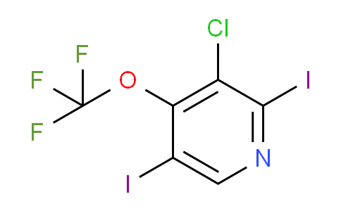 3-Chloro-2,5-diiodo-4-(trifluoromethoxy)pyridine