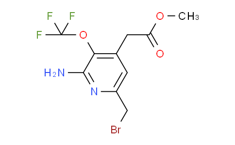AM36300 | 1806213-41-1 | Methyl 2-amino-6-(bromomethyl)-3-(trifluoromethoxy)pyridine-4-acetate
