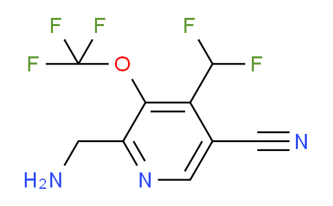 AM36313 | 1806254-25-0 | 2-(Aminomethyl)-5-cyano-4-(difluoromethyl)-3-(trifluoromethoxy)pyridine