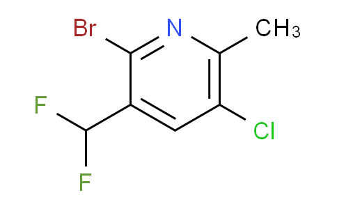 AM36315 | 1806907-87-8 | 2-Bromo-5-chloro-3-(difluoromethyl)-6-methylpyridine