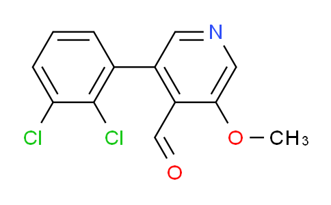AM36317 | 1361725-77-0 | 3-(2,3-Dichlorophenyl)-5-methoxyisonicotinaldehyde