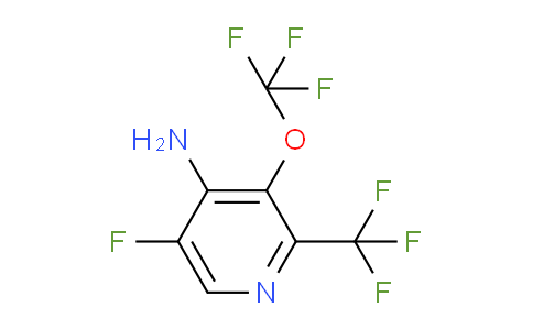 AM36326 | 1803927-13-0 | 4-Amino-5-fluoro-3-(trifluoromethoxy)-2-(trifluoromethyl)pyridine