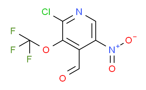 2-Chloro-5-nitro-3-(trifluoromethoxy)pyridine-4-carboxaldehyde