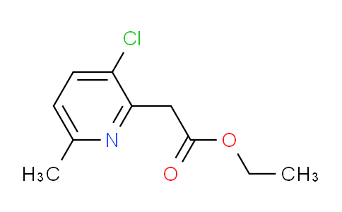 Ethyl 3-chloro-6-methylpyridine-2-acetate
