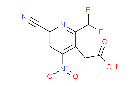 AM36352 | 1806847-93-7 | 6-Cyano-2-(difluoromethyl)-4-nitropyridine-3-acetic acid