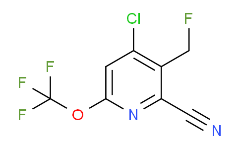 AM36354 | 1803707-45-0 | 4-Chloro-2-cyano-3-(fluoromethyl)-6-(trifluoromethoxy)pyridine